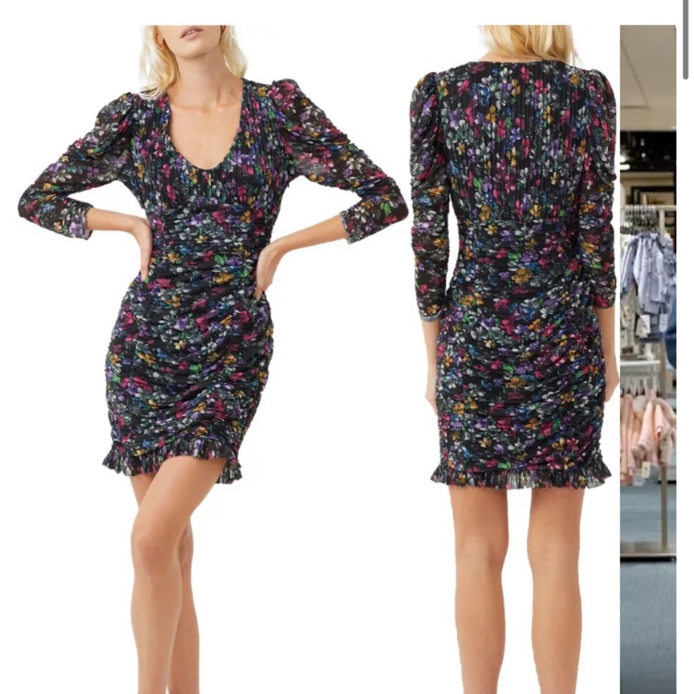 French connection Zelka Alanna Long Sleeve Dress